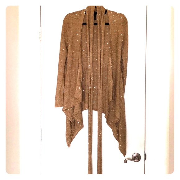 Brand New INC Gold Sweater with Scarf - Picture 1 of 3